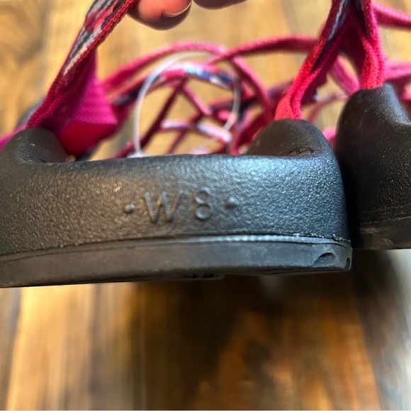 Chaco Womens Sandals Arch Support Z Cloud ZX3 Sz 8 Strappy Shoes Pink NWOT - Picture 8 of 9